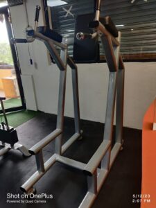 Vertical knee raise