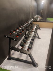 2 tier dumbell rack