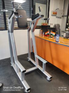 Vertical knee raise