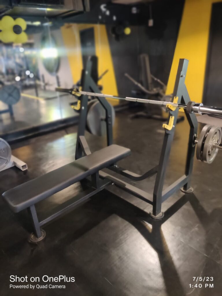 Olympic flat bench