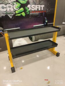 2 tier dumbell rack