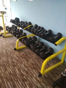 2 tier dumbell rack