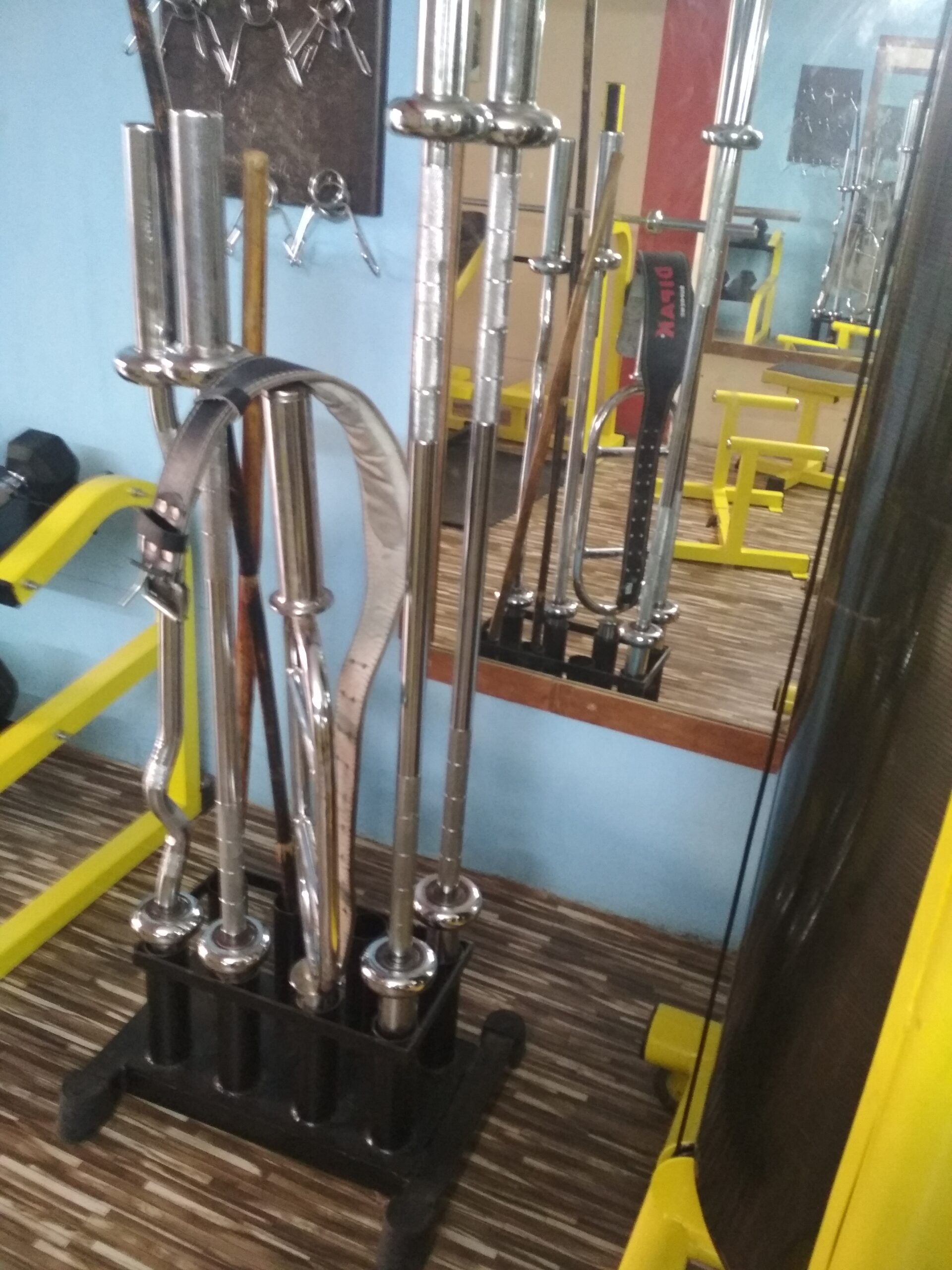 Barbell rod stand