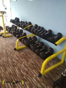 2 tier dumbell rack