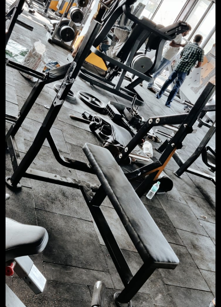 Olympic flat bench