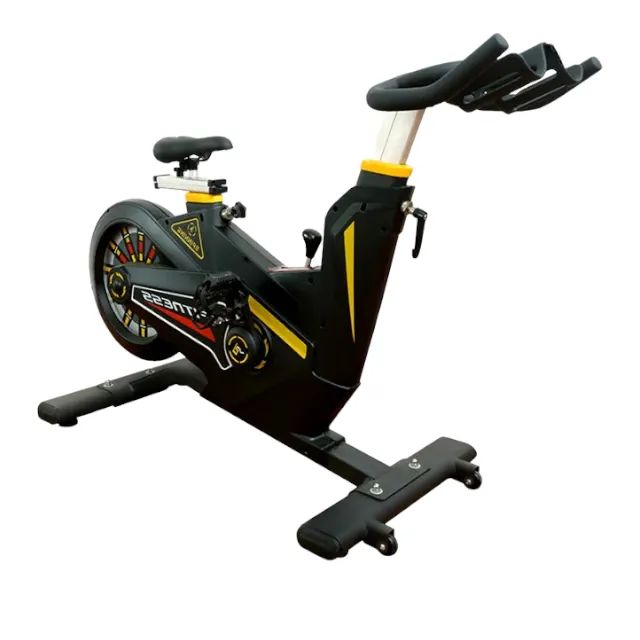Spin bike with magnetic resistance